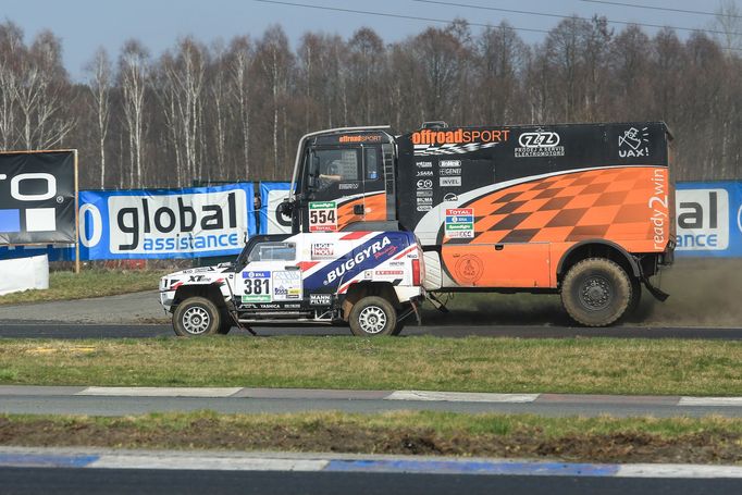 Dakar Setkání 2016: Robert Randýsek, MAN a Tomáš Ouředníček, Hummer