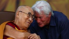 Dalajlama 9. narozeniny Richard Gere
