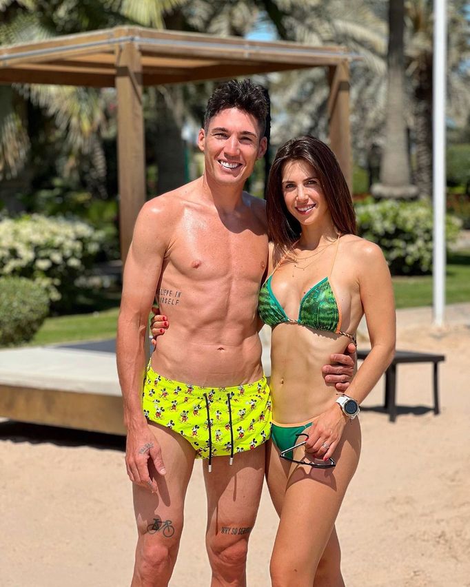 Aleix Espargaro a Laura Monterová