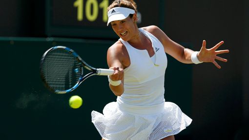 Garbiňe Muguruzaová na Wimbledonu 2015