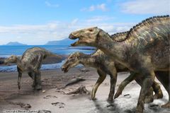 Japonci objevili nový druh dinosaura. Pojmenovali ho "ještěří bůh"