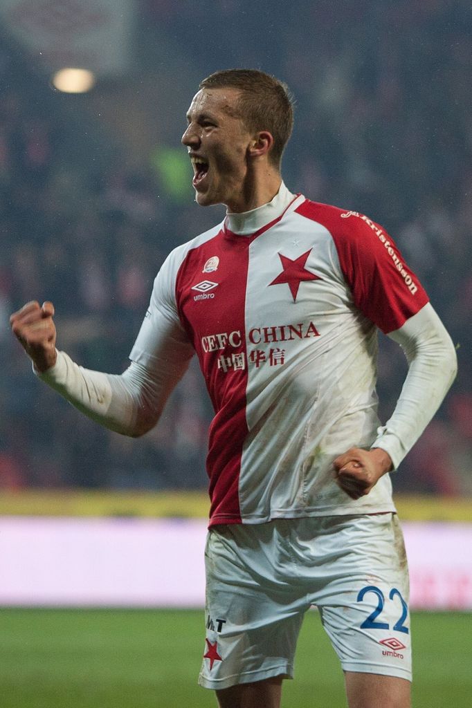 SL, Slavia-Baník: Tomáš Souček