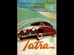 Tatra 87 - dobová reklama