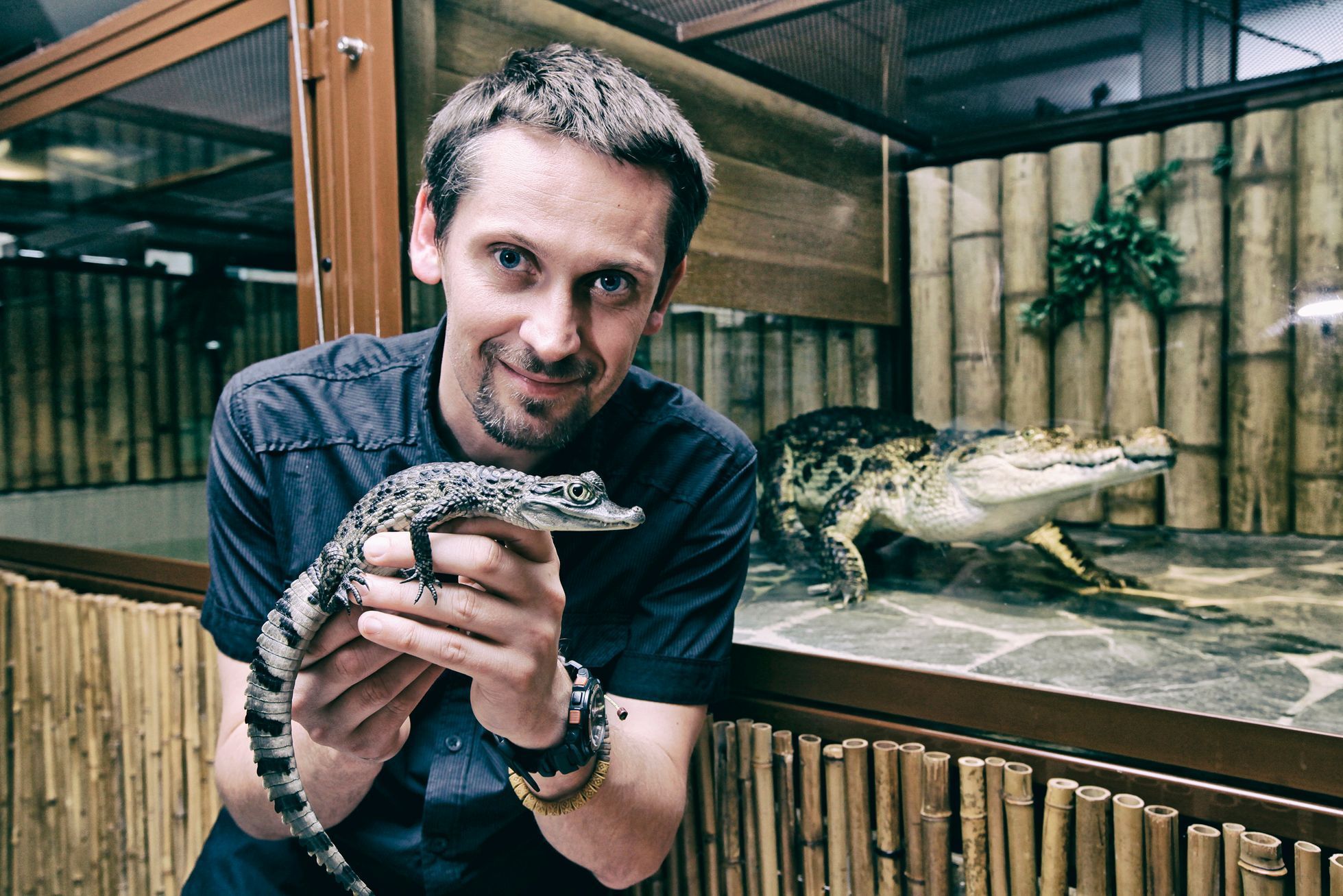 Václav Gvoždík, zoolog.