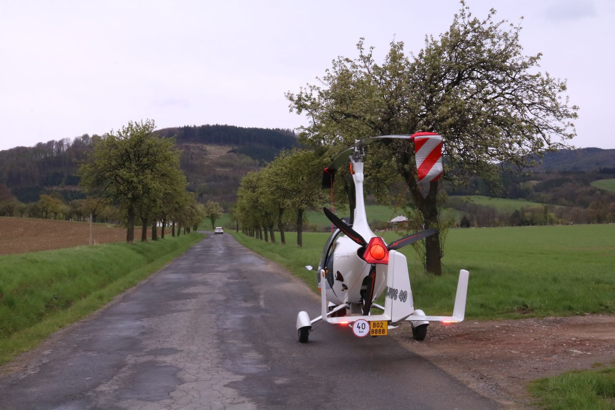 Létající auto - vírník z Přerova
