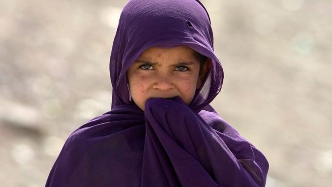 Afghánské dítě, ilustrační foto.