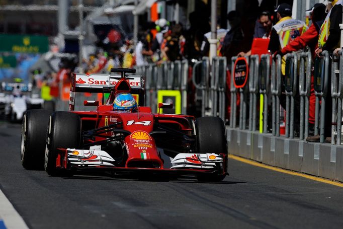 VC Austrálie 2014: Fernando Alonso, Ferrari