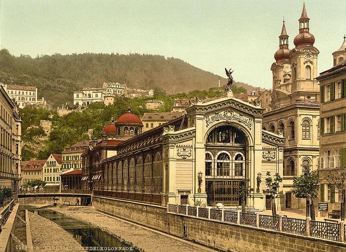 Česko a Slovensko na historických fotochromových snímcích, pořízených kolem roku 1900