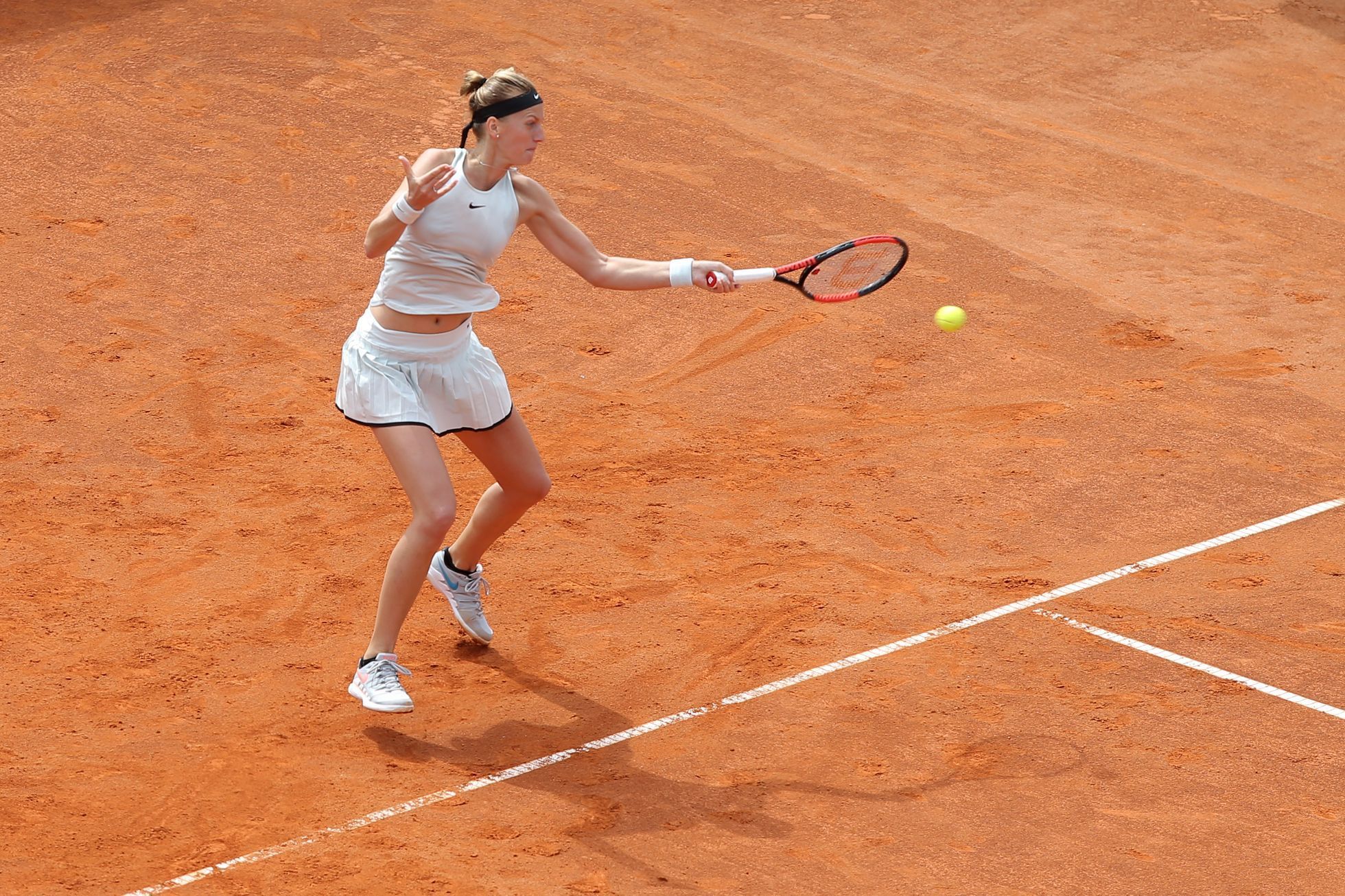 Petra Kvitová v semifinále Prague Open 2018