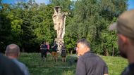 Litoměřice - pomník Čest a sláva Rudé armádě - výročí 1968