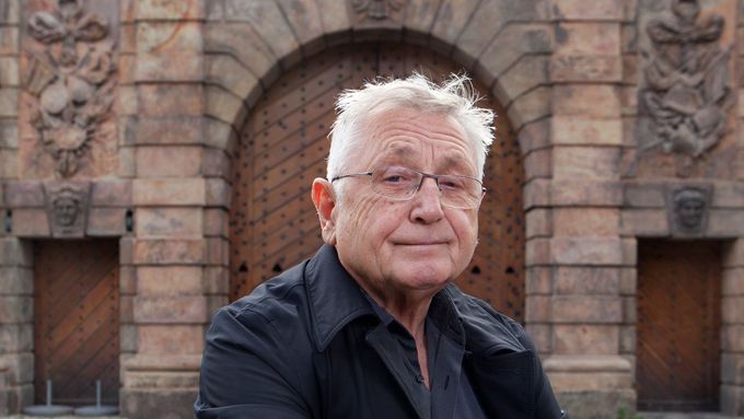 Jiří Menzel na snímku fotografa Mateje Slávika z roku 2016.