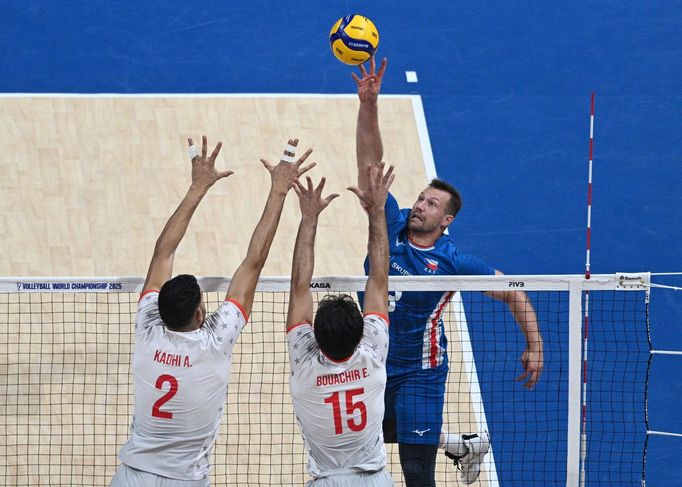 Čeští volejbalisté po výhře nad Tuniskem postupují do čtvrtfinále MS