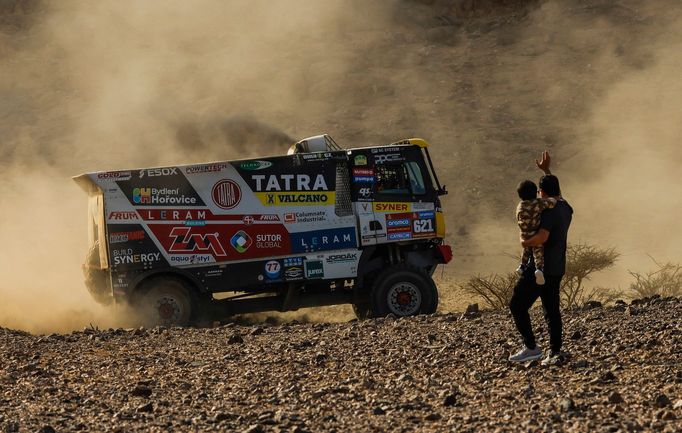 Rallye Dakar 2025, prolog: Karel Poslední (Tatra)