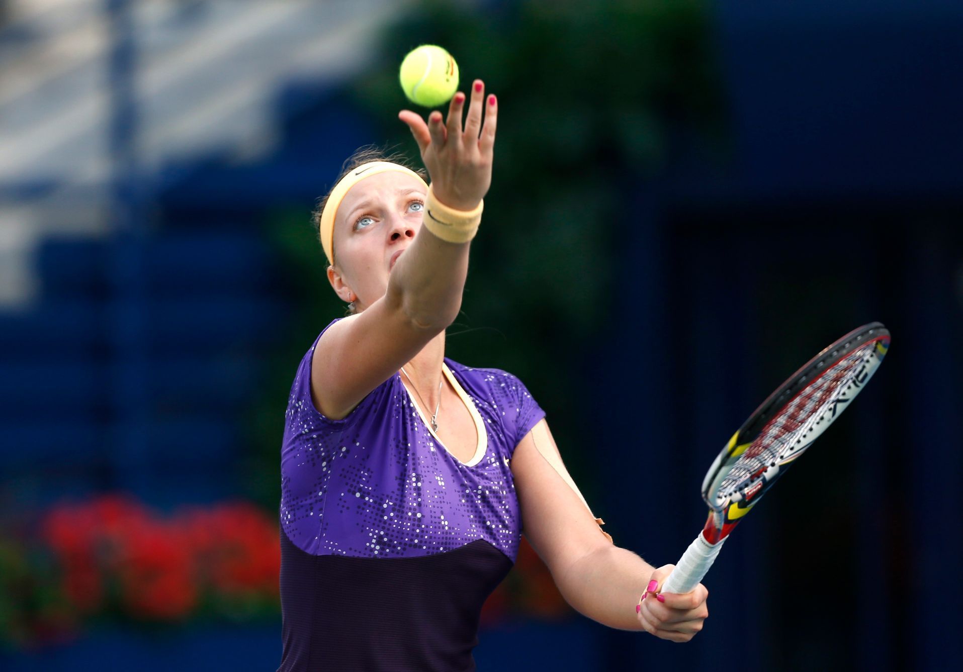 Petra Kvitová na turnaji v Dubaji (2013)