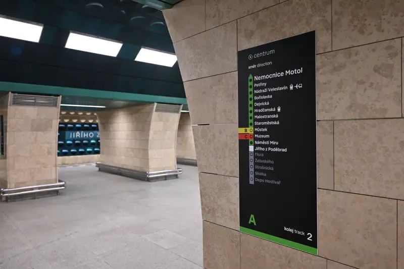 Čitelná Praha, foto, nový informačním systém