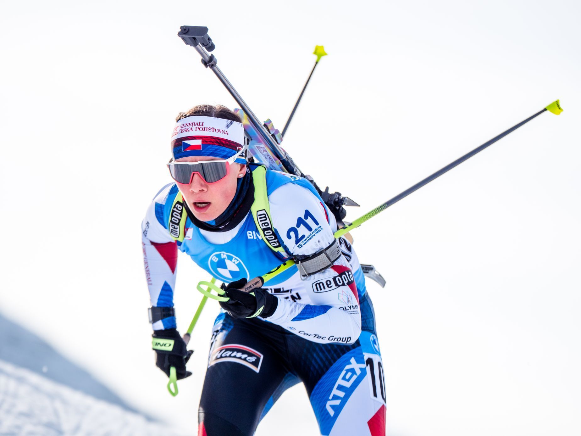 SP v biatlonu 2020/21, Hochfilzen, sprint žen: Eliška Teplá