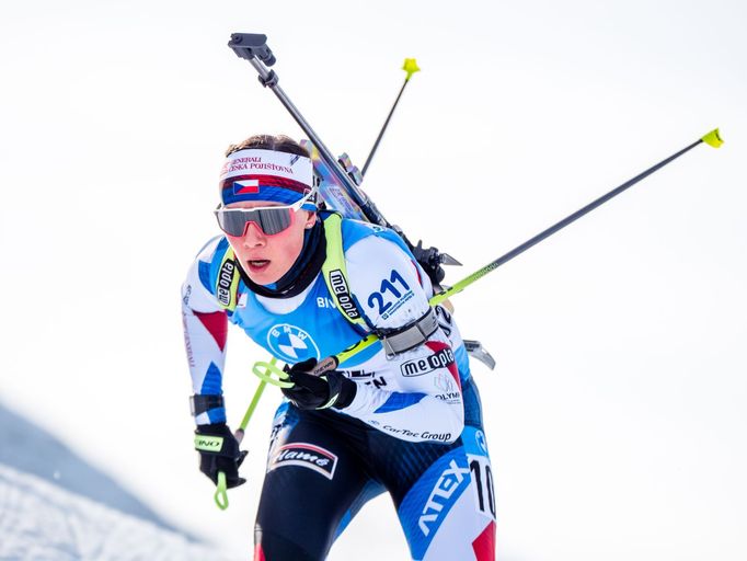 SP v biatlonu 2020/21, Hochfilzen, sprint žen: Eliška Teplá.