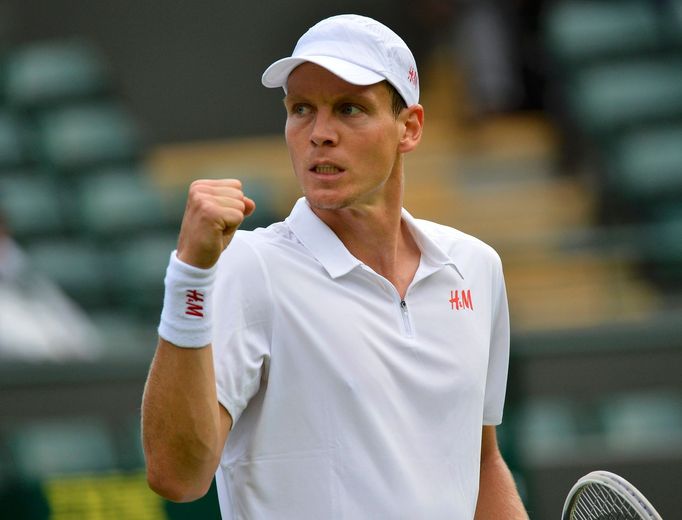 Tomáš Berdych na Wimbledonu 2013