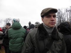 Učitel češtiny Dmitrij: "Nejsem ten typ, který navštěvuje opoziční akce, ale dnes chci vyjádřit svou nespokojenost."