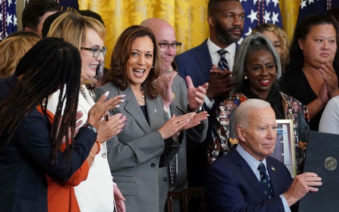 Kamala Harrisová a Joe Biden.