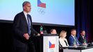 Předseda Českého olympijského výboru (ČOV) Jiří Kejval .
