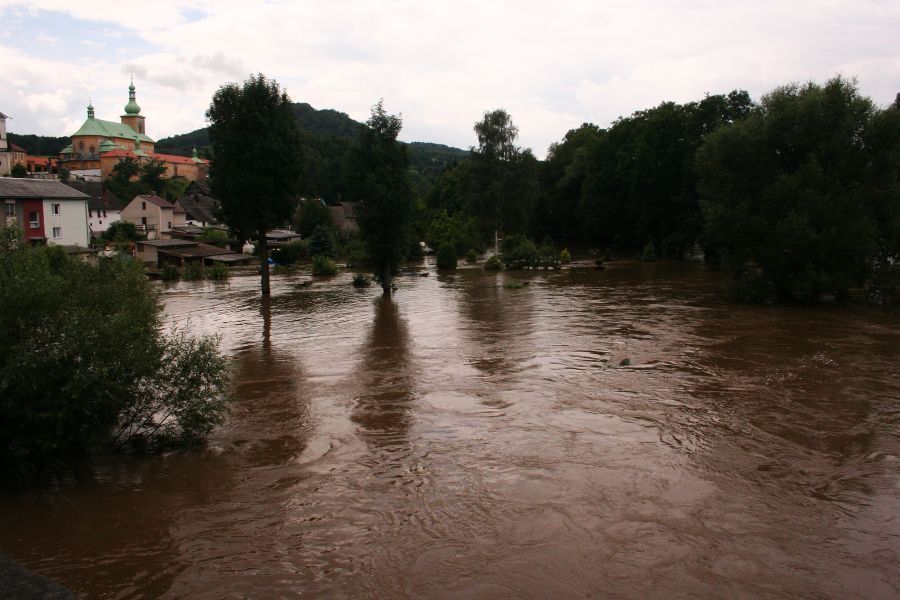 povodně srpen 2010 Ploučnice