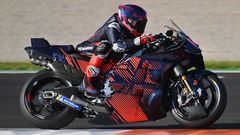 Marc Marquez při prvních testech na motocyklu Ducati týmu Gresini Racing