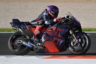 Marc Marquez při prvních testech na motocyklu Ducati týmu Gresini Racing