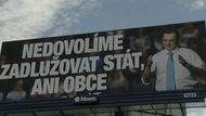 Předvolební billboard ODS.