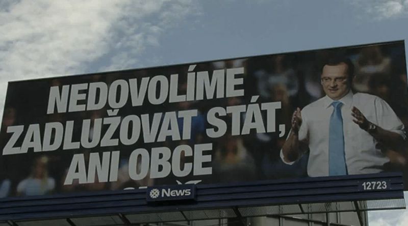 Billboardová kampaň ODS