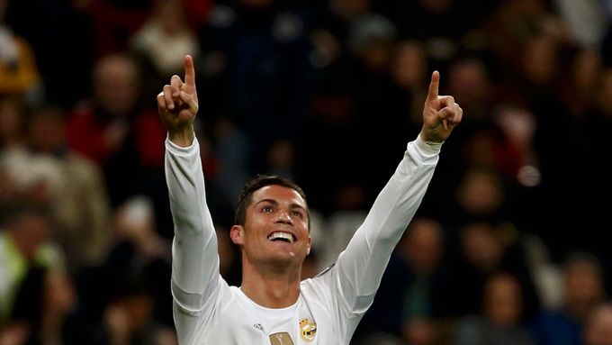 Cristiano Ronaldo v zápase s Malmö exceloval