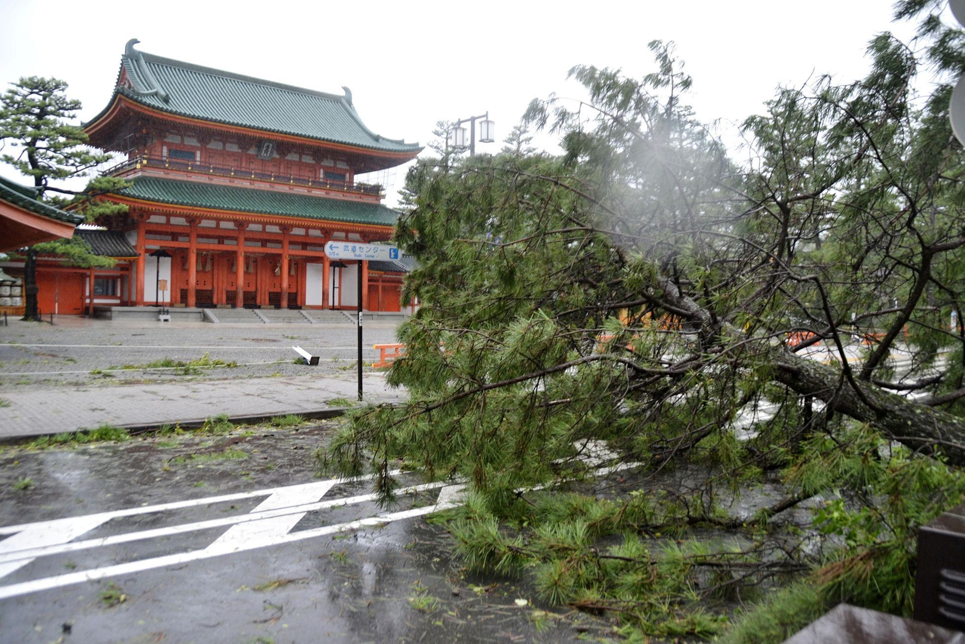 Fotogalerie / Tajfun Jebi zasáhl Japonsko / Počasí / Zahraničí / Reuters / 4. 9. 2018 / 21