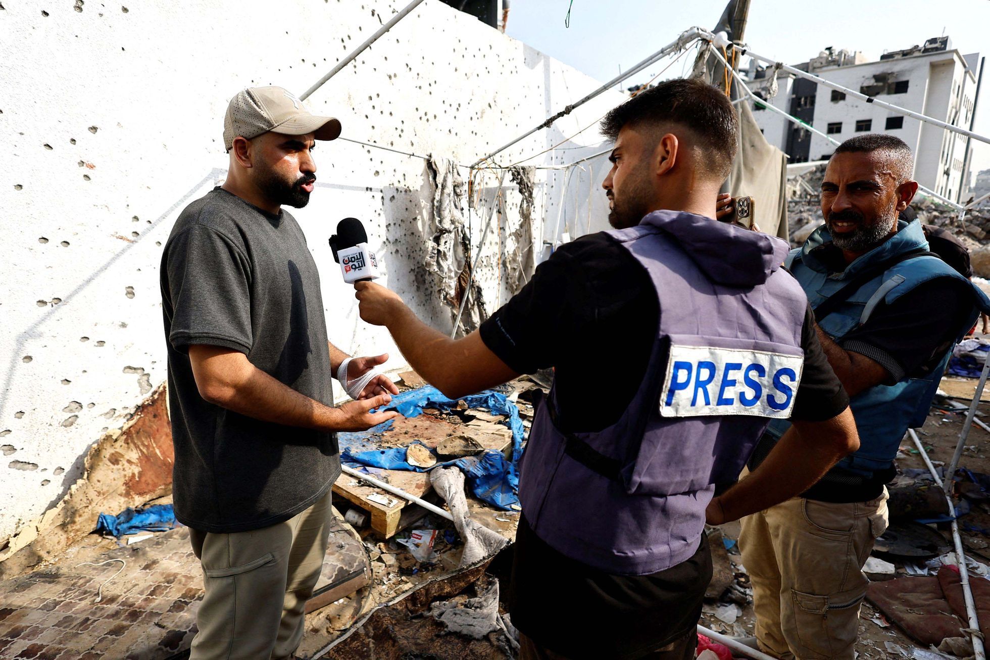 Gaza, novináři, smrt, Al-Džazíra, Anas al-Sharif , Izrael, Palestina, boj,