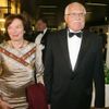 Slavnostní zahájení MFFKV - Václav Klaus s manželkou