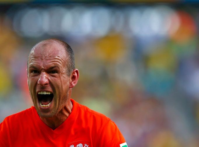 MS 2014, Nizozemsko-Mexiko: Arjen Robben