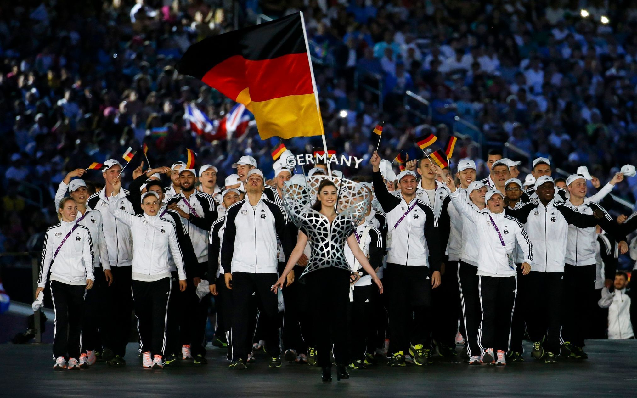 Evropské hry 2015 - slavnostní zahájení: výprava Německa