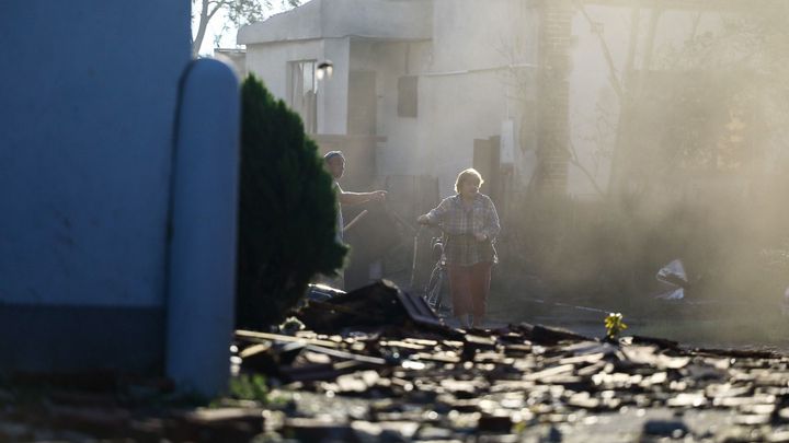 Člověk je silný, zase se zvedneme a zvládneme to. Reportáž z míst, kudy prošla zkáza; Zdroj foto: Tomáš Škoda