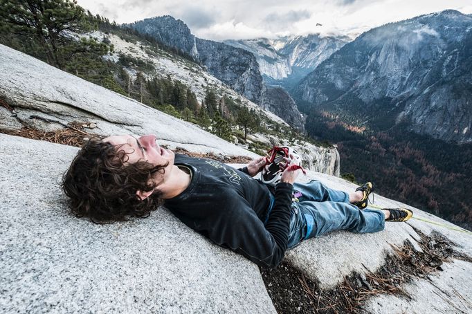 Adam Ondra na Dawn Wall