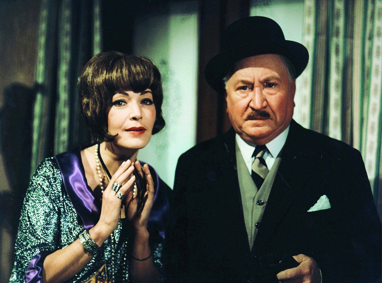Jaroslav Marvan, Květa Fialová, Hříšní lidé města pražského, TV seriál, 1968.