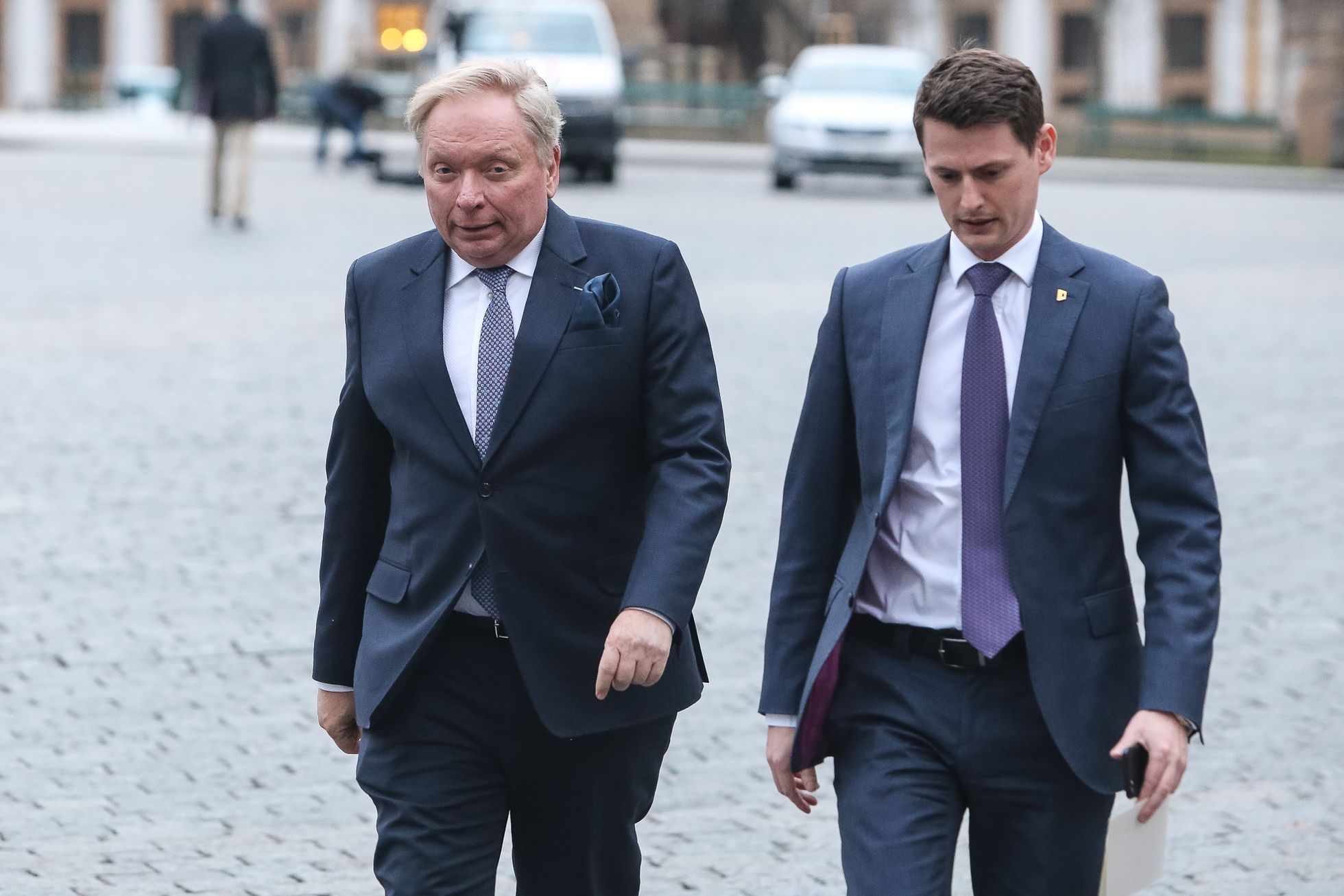 Oslava inaugurace Zemana a demonstrace za svobodná média na Václavském náměstí, Praha, 15.3.2018