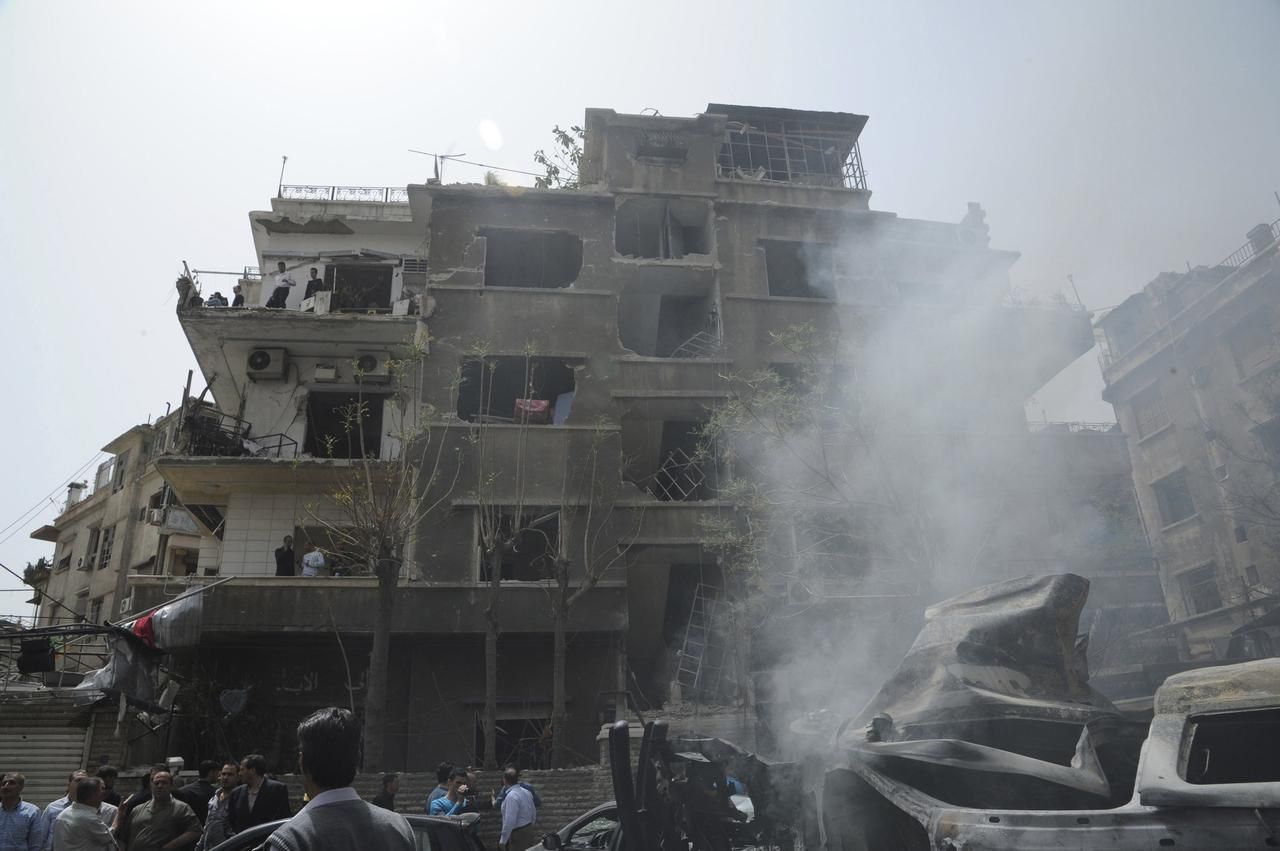 Sebevražedný útok v Damašku