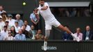 Novak Djokovič ve finále Wimbledonu