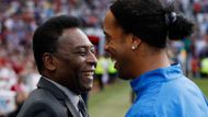 Pro mnohé historicky nejlepší fotbalista světa Pelé si měl rovněž co říci s krajanem a jedním z nejtechničtějších fotbalistů