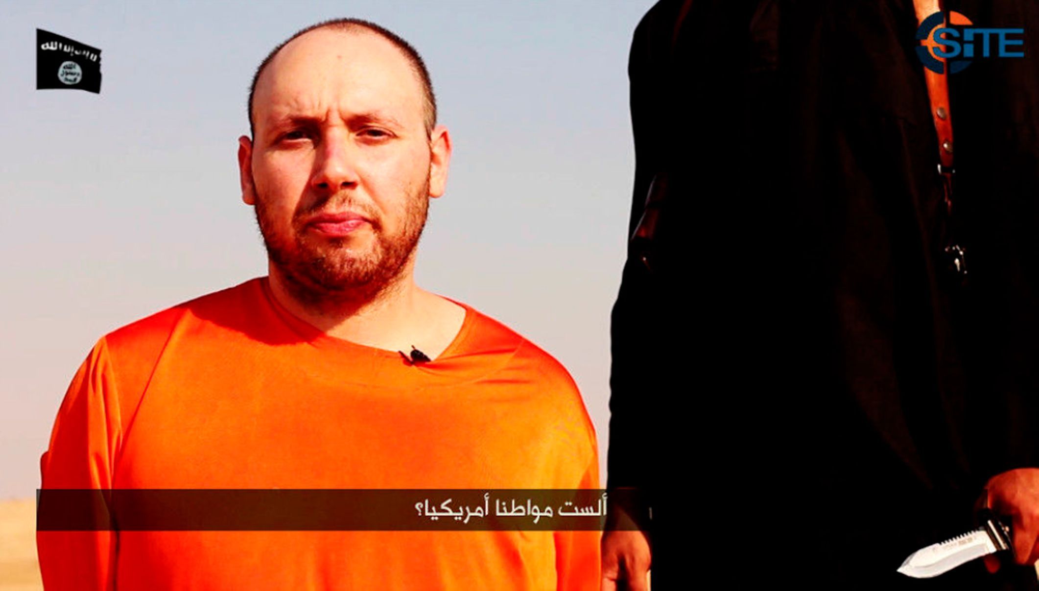 Steven Sotloff na videu Islámského státu