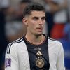 Zklamaný Kai Havertz po zápase MS 2022 Kostarika - Německo