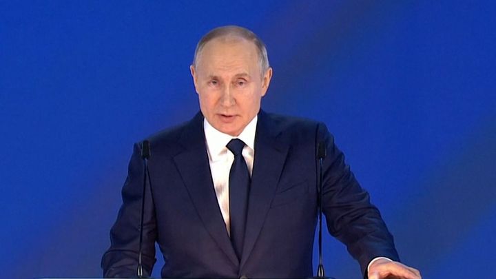 Klíčová Putinova věta o "červené linii". Experti varují před vyhrocením konfliktů; Zdroj foto: Reuters