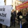 Demonstrace proti EET - Soukromníci a Svobodní