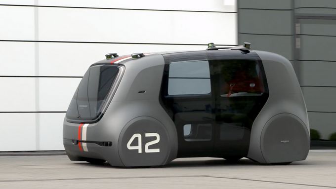 Volkswagen představil samořídící auto SEDRIC. Nemá volant ani pedály