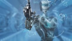 Budoucnost - robot - umělá inteligence - kyborg - implantát - AI