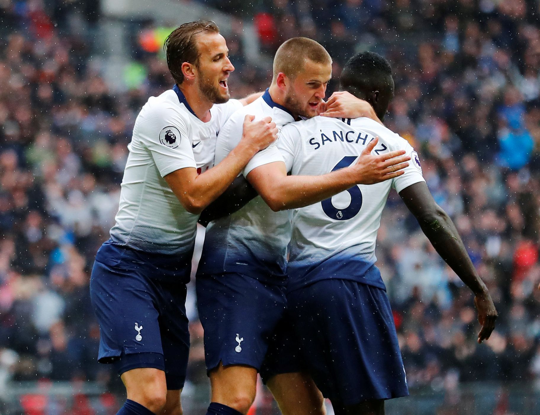 Tottenham se raduje z výhry v Premier League
